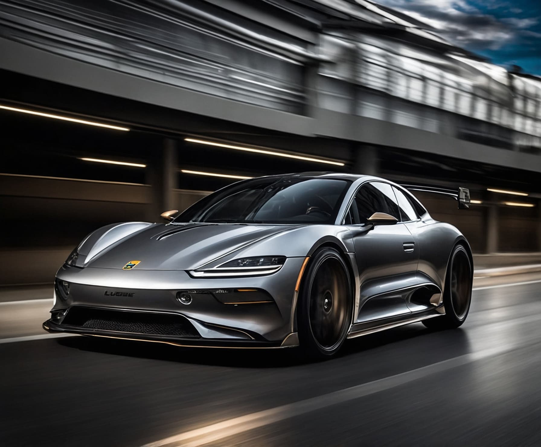 Coche deportivo de lujo importado